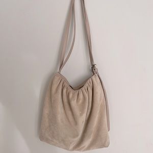 Anthropologie Suede purse